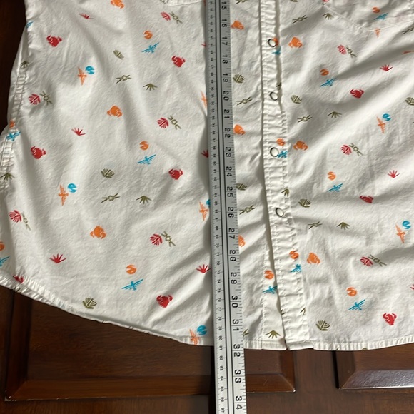 Sonoma Goods for Life Southwestern Print Shirt Men’s XXL AOP Pearl Snap Pockets - Picture 4 of 9